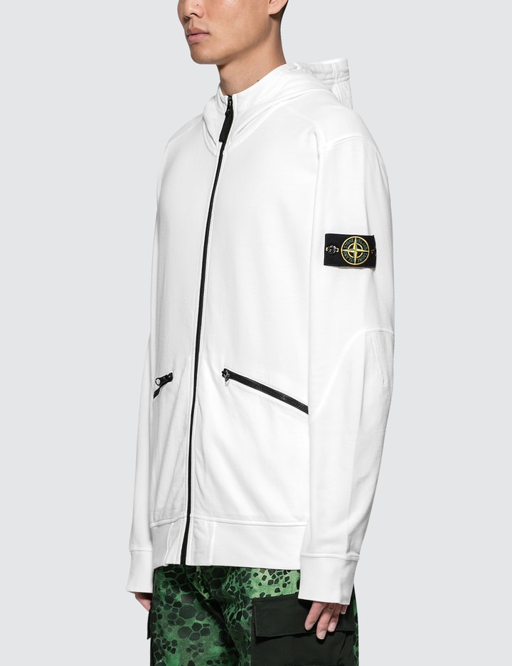 Zip Hoodie With Contrast Zippers Placeholder Image