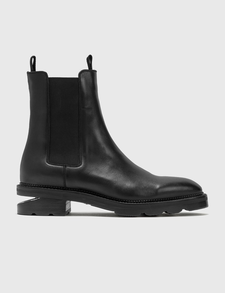 Andy Black Leather Chelsea Boots Placeholder Image