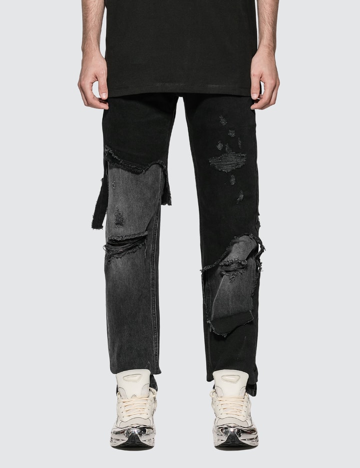 Slim Fit Destroyed Jeans Placeholder Image