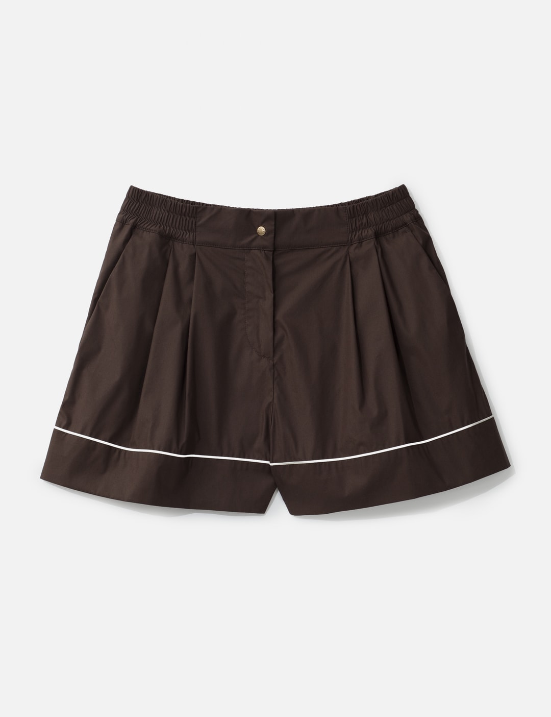 Tailored Cotton Blend Shorts view 7