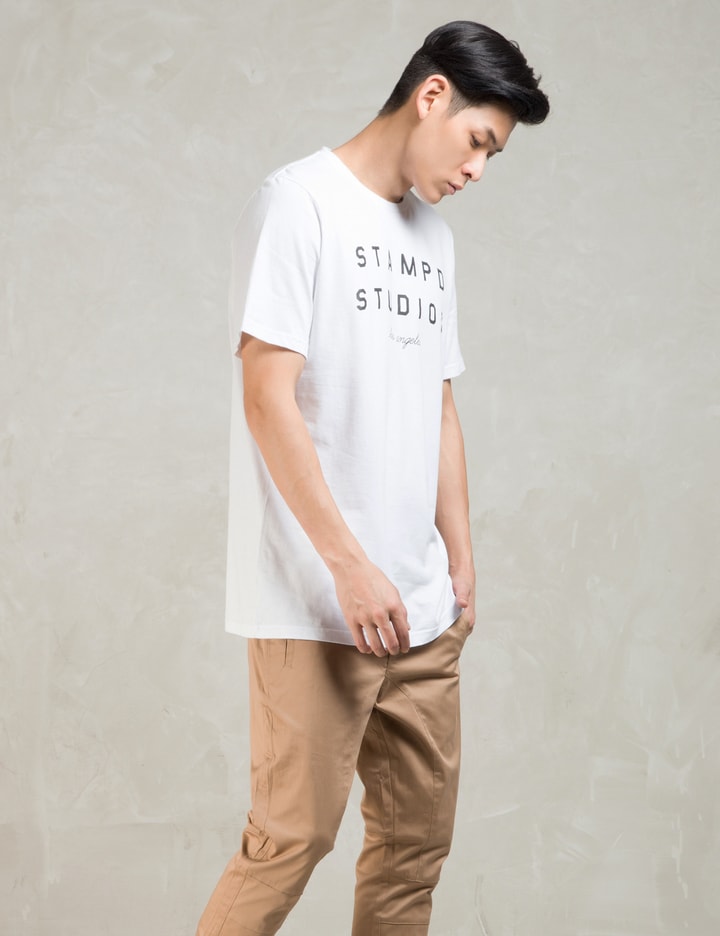 White S/S Stampd Logo T-Shirt Placeholder Image