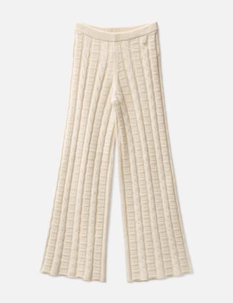 Acne Studios Cable Wool Trousers
