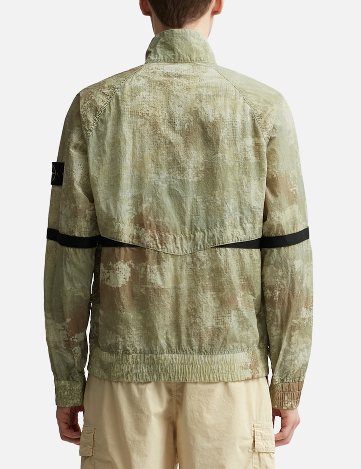 Dissolving Grid Camo On Econyl® Regenerated Nylon Blouson Placeholder Image