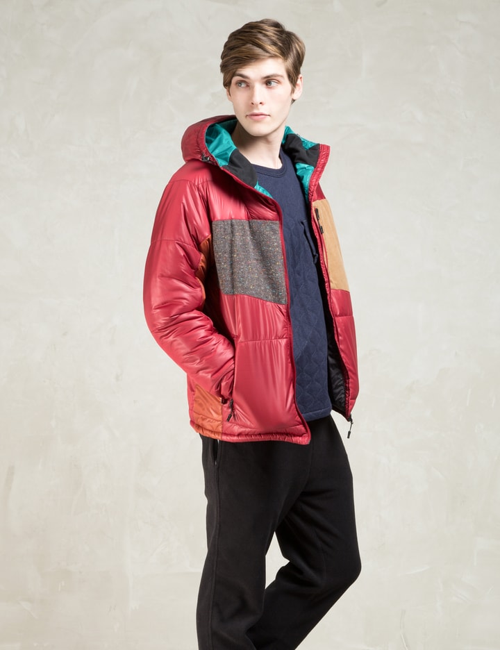 Red Perpri 100 Patch Hooded Jacket Placeholder Image