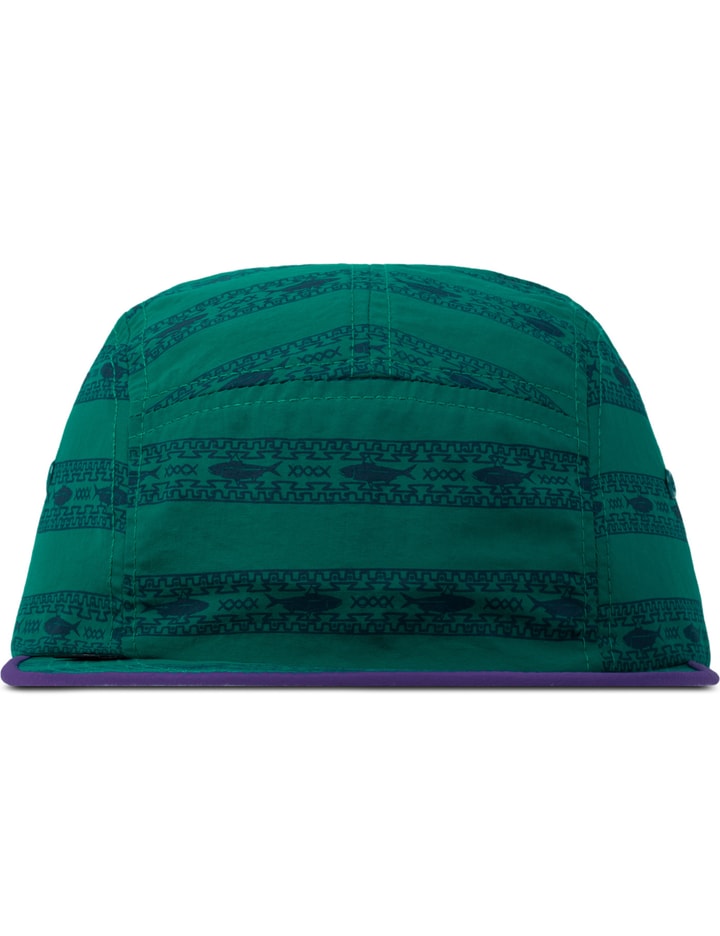 Dark Teal/Purple Tribal Herring 5-Panel  Cap Placeholder Image