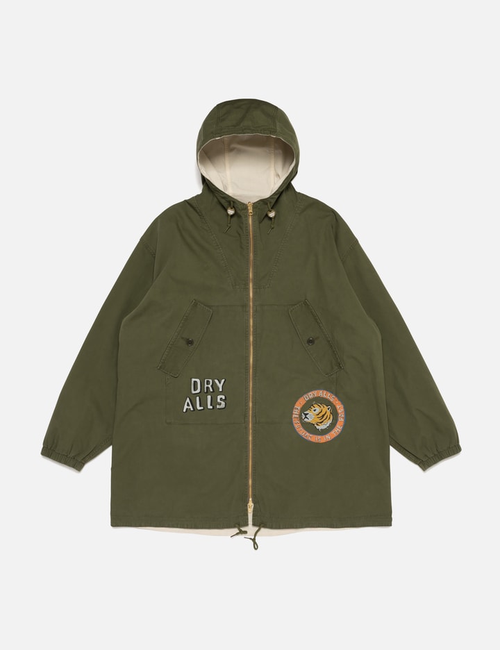 Human Made Reversible Hooded Coat
