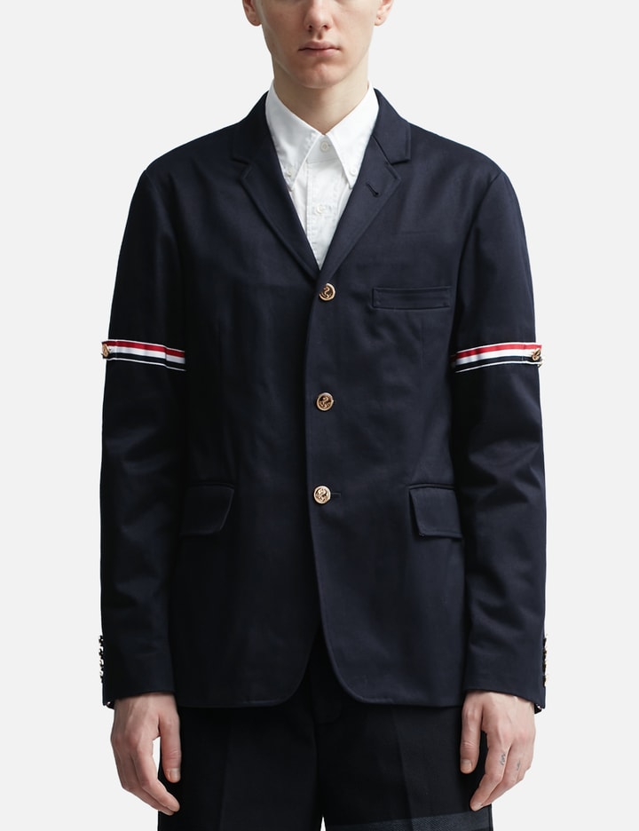 Cotton Twill Grosgrain Armband Sport Coat Placeholder Image