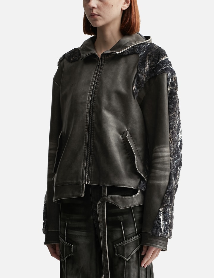 Swamp Faux Leather Jacket Placeholder Image