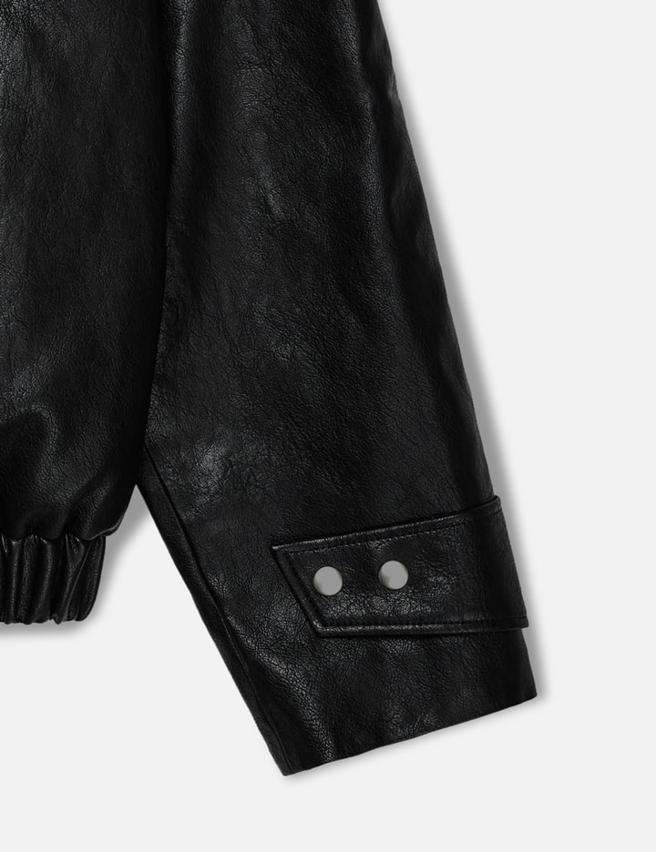 Faux Leather Bomber Jacket Placeholder Image