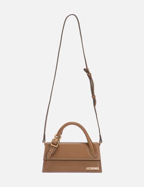 JACQUEMUS Le Chiquito Long Bag in Brown