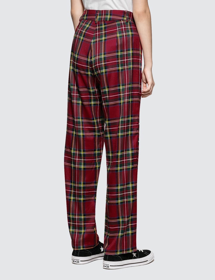 Plaid Zip Trousers Placeholder Image