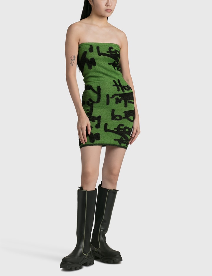 House of Sunny - Pen To Paper Boob Tube Dress | HBX House of Sunny - Pen To Paper Boob Tube Dress | HBX