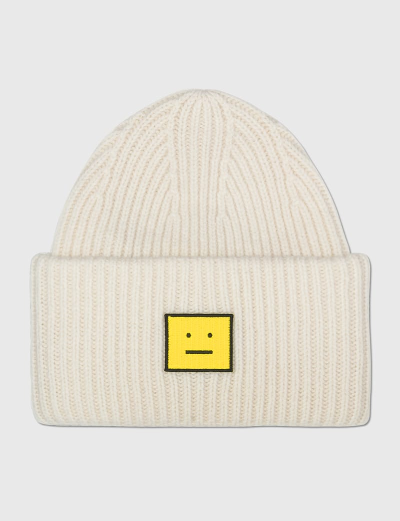 face logo beanie acne