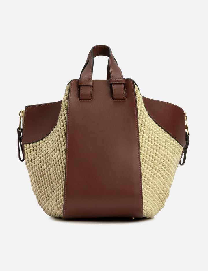 Loewe Small Raffia Hammock Bag