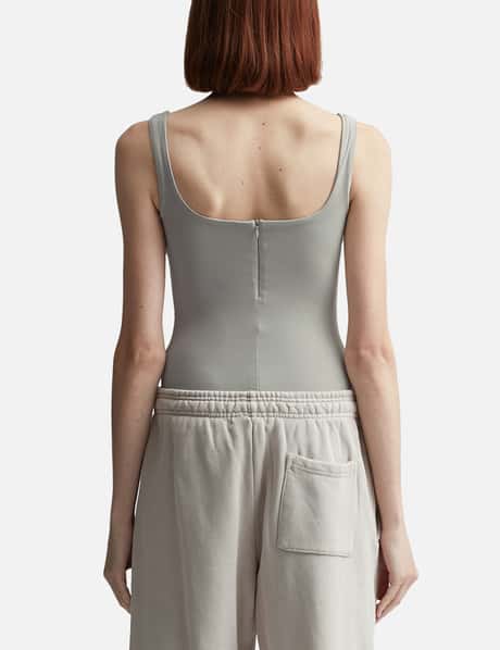 Square Neck Bodysuit (Cotton Spandex) view 10