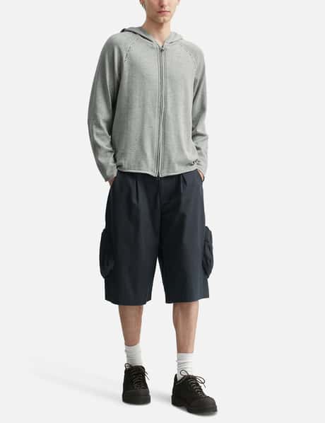 Knit Zip-Up Hoodie view 14
