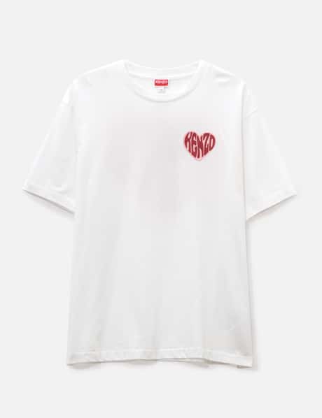 Kenzo ハート オーバーサイズ Tシャツ