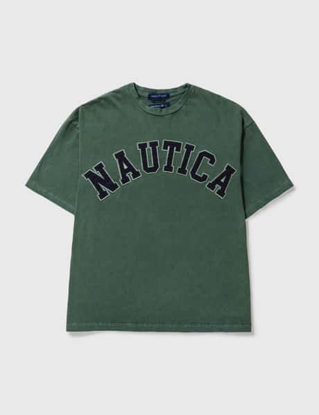 Nautica JP “TOO HEAVY” Pigment Dyed Arch Logo S/S Tee -HBX LTD-