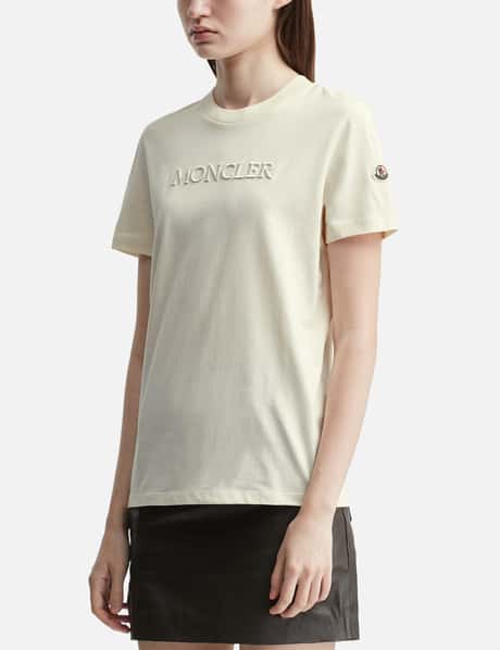 Embroidered Tonal Logo Cotton T-Shirt view 7