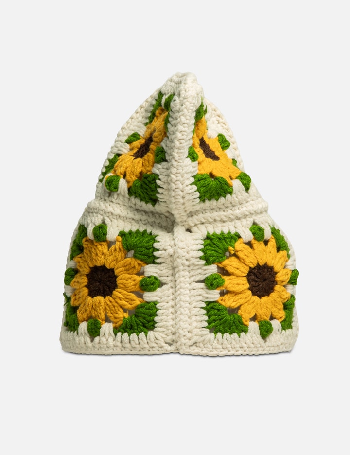 Arkyve Sunflower V2 Crochet Cat Hat