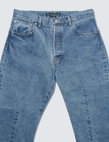 Sasquatchfabrix. - Twist Taperd Denim Pants | HBX - Globally 
