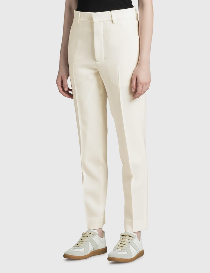 Madame White Slim Fit Belt Trouser | Buy SIZE 28 Trouser Online for | Glamly