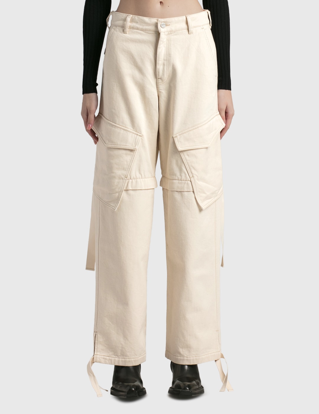 Dion Lee - DENIM PARACHUTE PANTS | HBX - Globally Curated Fashion and  Lifestyle by Hypebeast