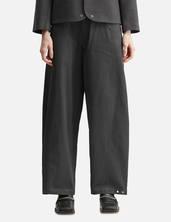 TEAM WANG design Reset Curved Trousers