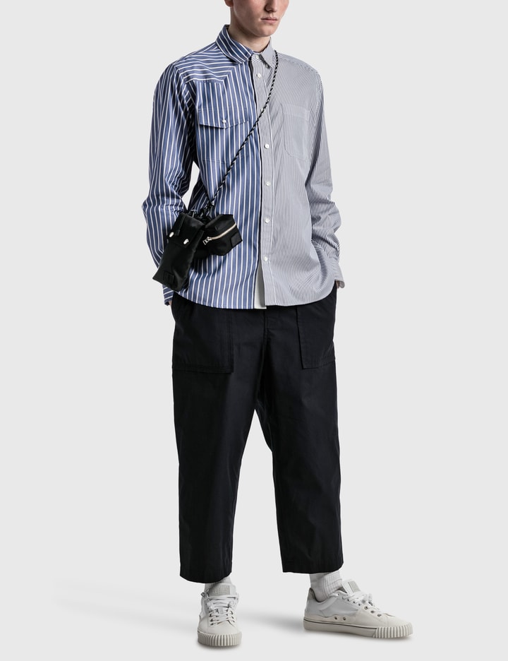 Cotton Striped Poplin Shirt Placeholder Image