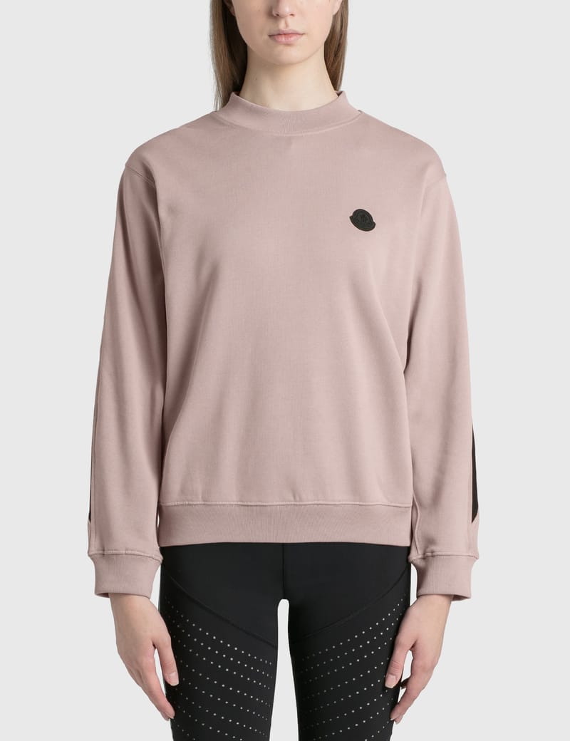 moncler pink sweatshirt