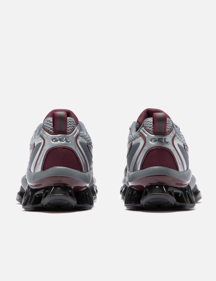 Asics Multicolor Mesh And Rubber Gel Quantum Kinetic Sneakers In Grey