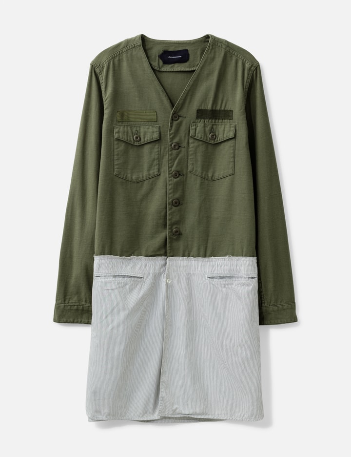JohnUNDERCOVER Stripe Shirt Jacket