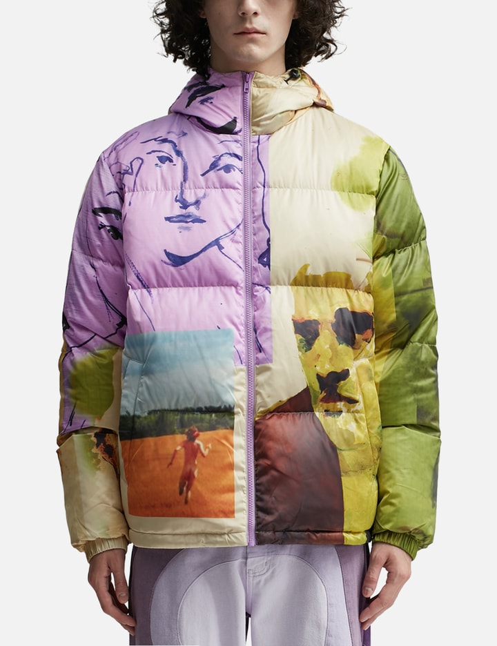 Printed Mismatched Shiny Puffer Placeholder Image