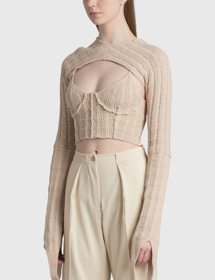 Ribbed Cut-Out Top Placeholder Image