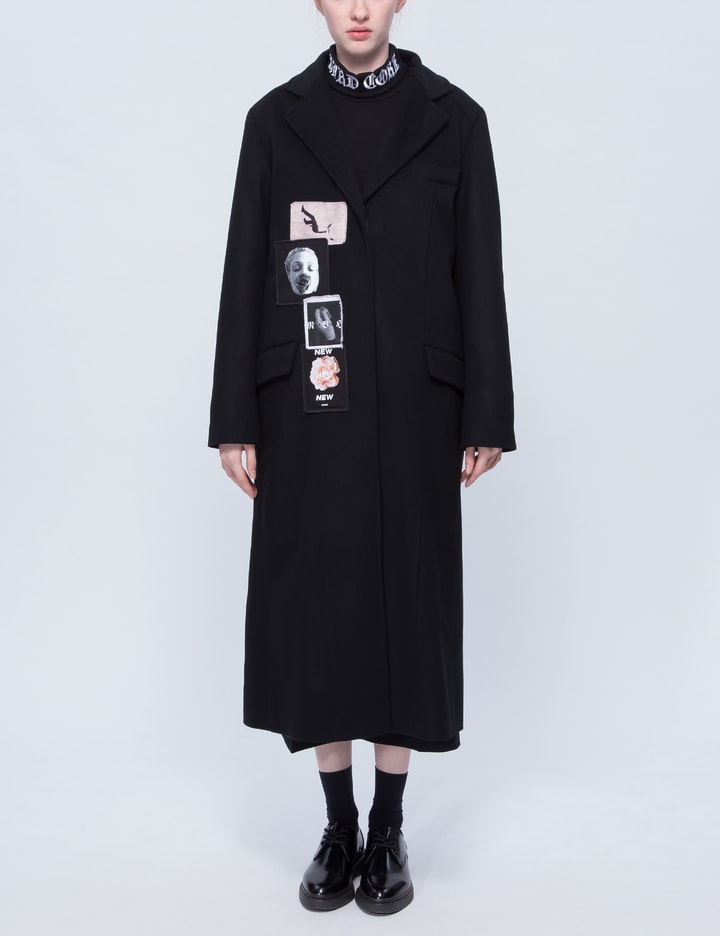 Drew Long Wool Coat Placeholder Image