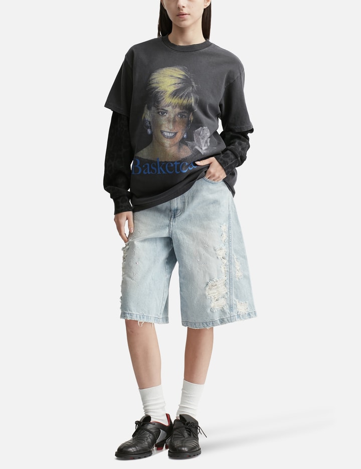 Basketcase Dianna T-shirt In Black