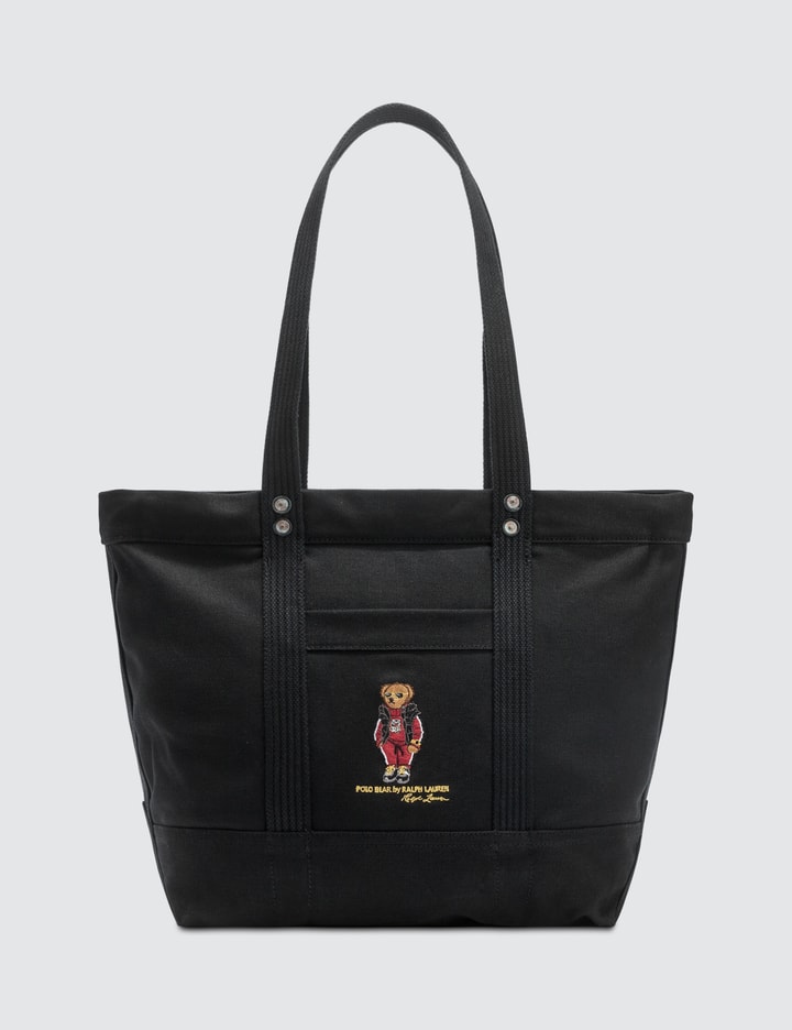 Embroidered Polo Bear Tote Bag Placeholder Image