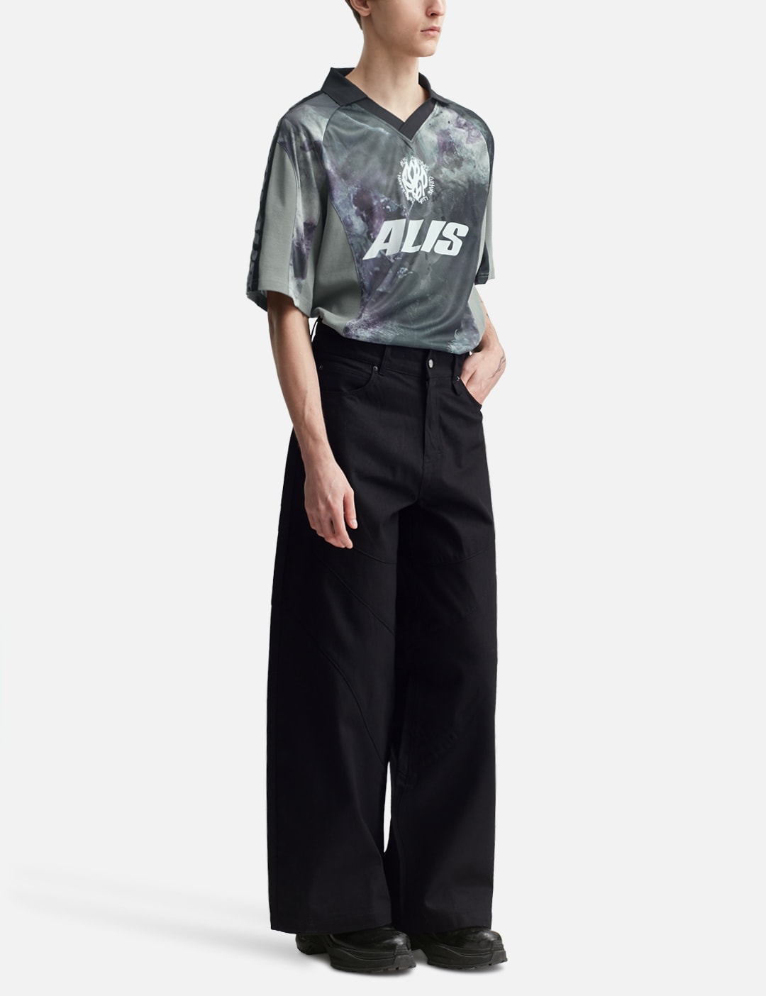 Danie Barrel Denim Pants view 20