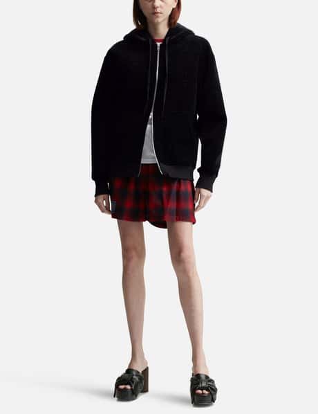 Black Rabbit Ear Zip-Up Hoodie view 11