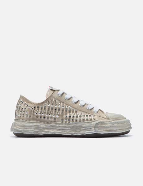 Maison Mihara Yasuhiro "PETERSON23" OG Sole Studded Canvas Low-top Sneaker