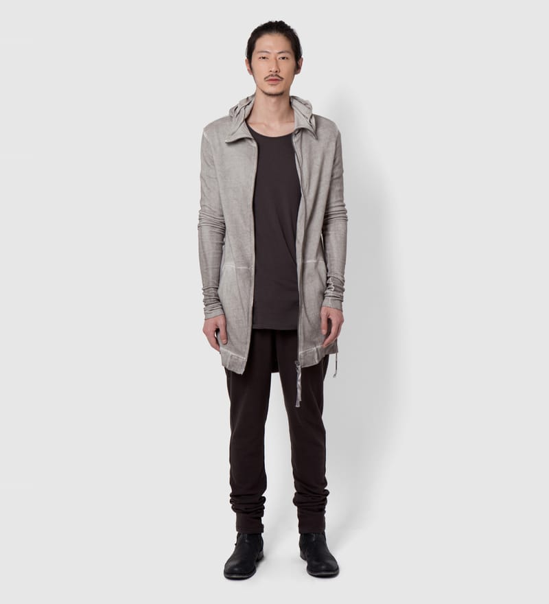 SILENT DAMIR DOMA - Grey DAMIR DOMA グレー ジップアップ ジャンパー 