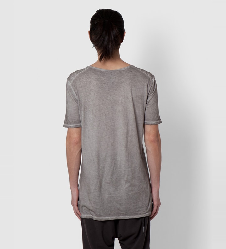 Grey Washed Silent Tonco Basic T-Shirt Placeholder Image