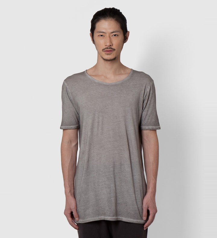Grey Washed Silent Tonco Basic T-Shirt Placeholder Image