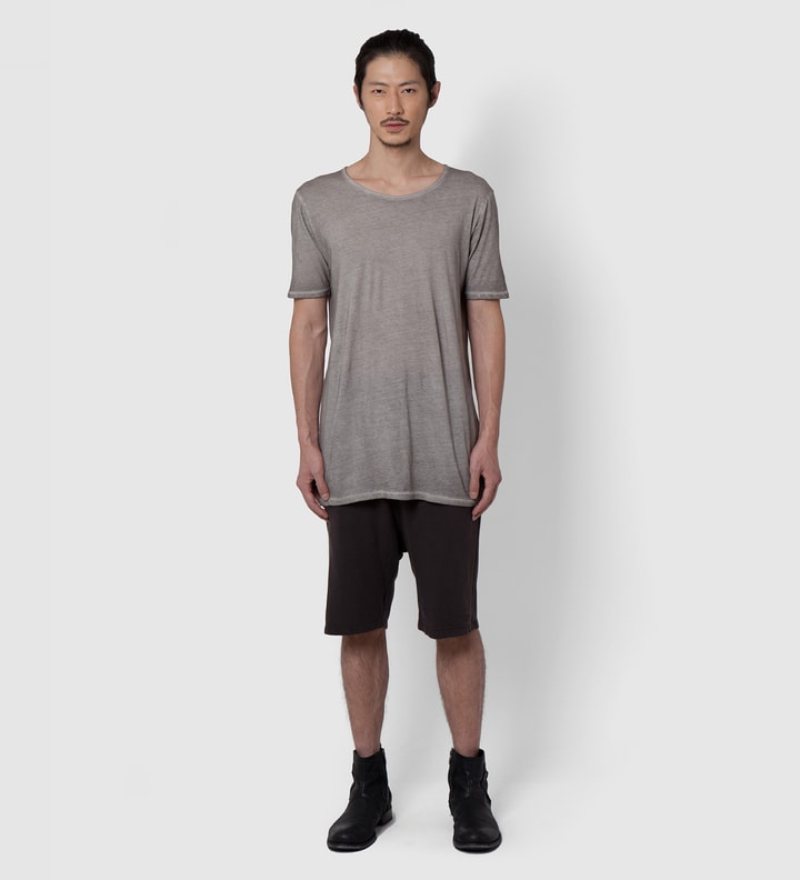 Grey Washed Silent Tonco Basic T-Shirt Placeholder Image