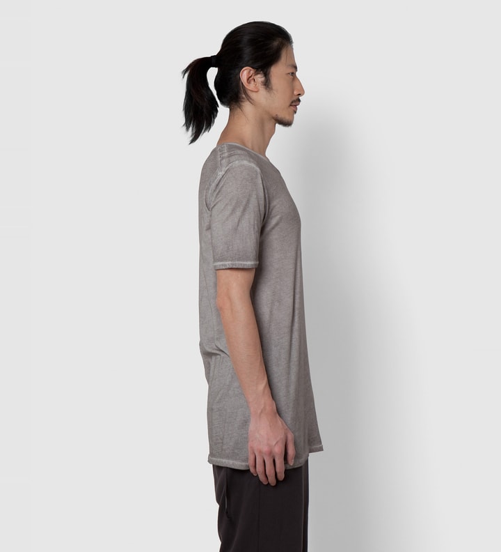 Grey Washed Silent Tonco Basic T-Shirt Placeholder Image