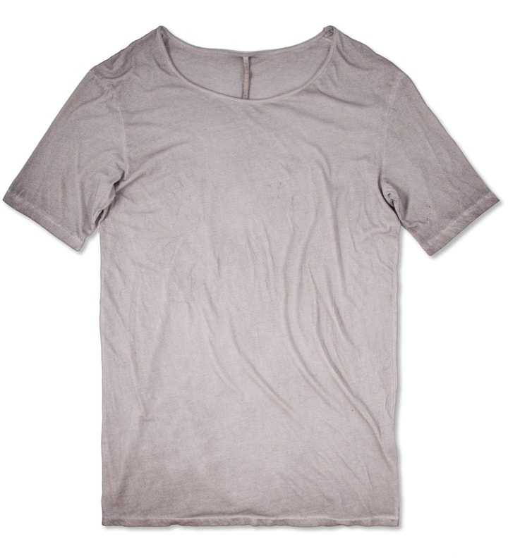 Grey Washed Silent Tonco Basic T-Shirt Placeholder Image