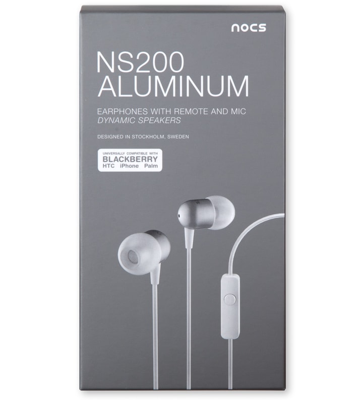 White NS200 Aluminum Universal Earphones Placeholder Image