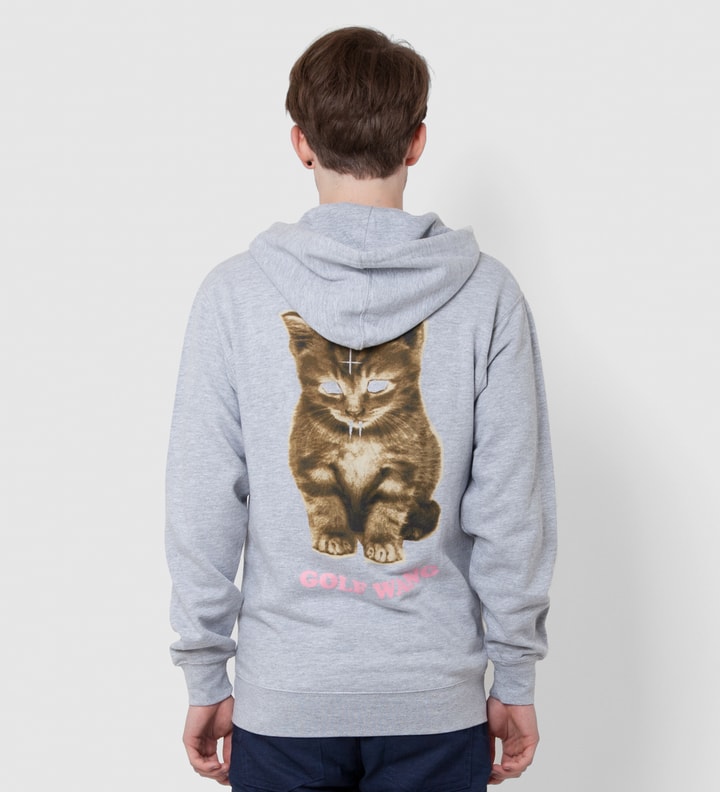 Grey Kitty Zip Up Placeholder Image