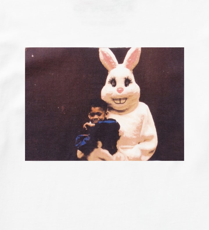 White Hodgy Rabbit T-Shirt  Placeholder Image