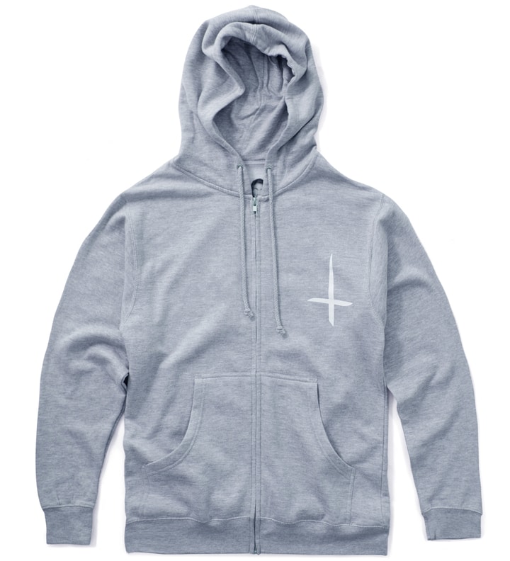 Grey Kitty Zip Up Placeholder Image